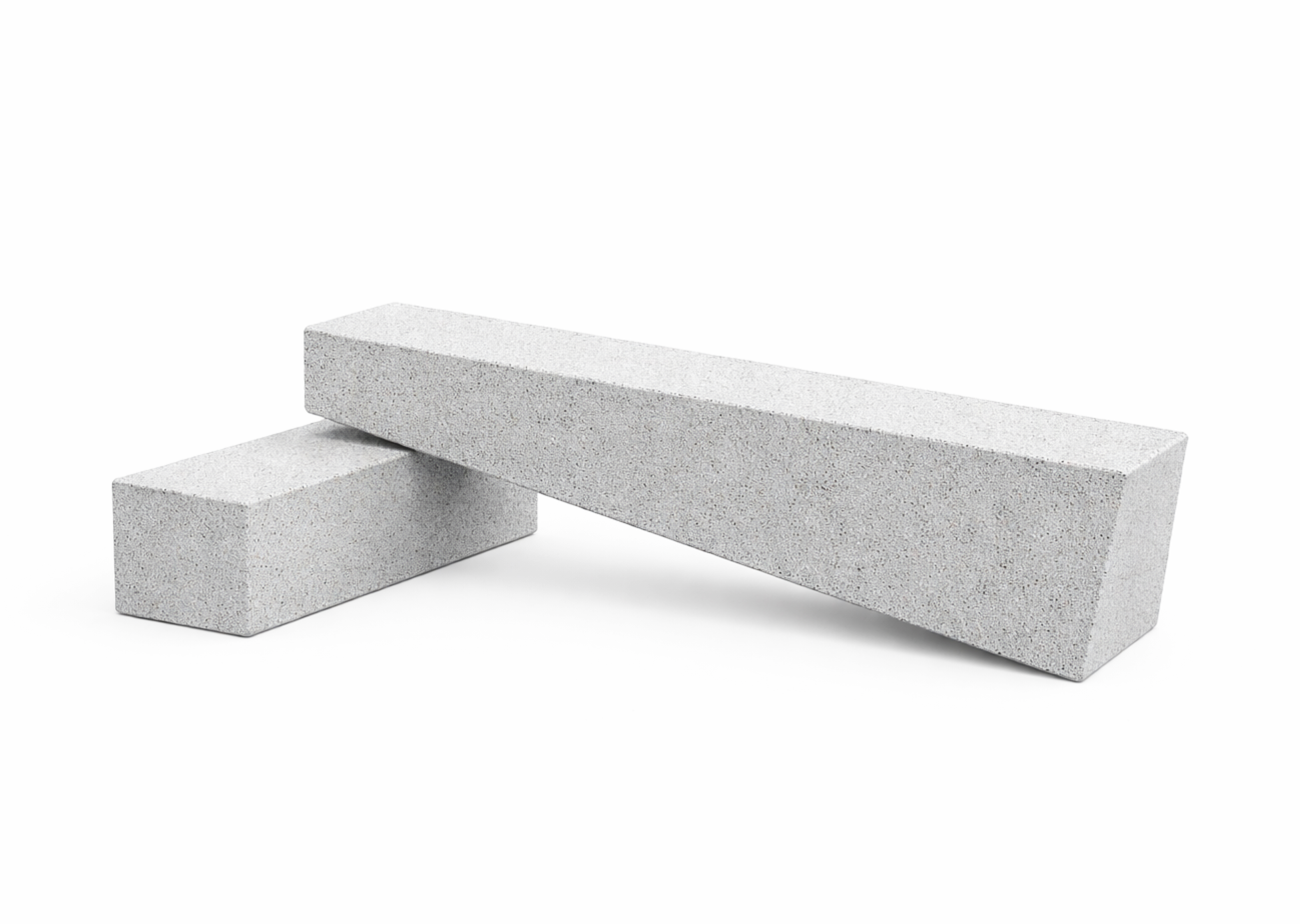 Modular Bench & Plinth Duo